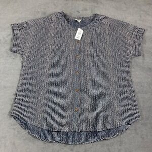 New L.L. Bean women's organic cotton top size medium